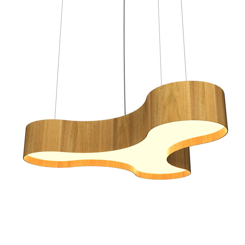 Accord Lighting 1222LED.09 LED Pendant, Louro Freijo