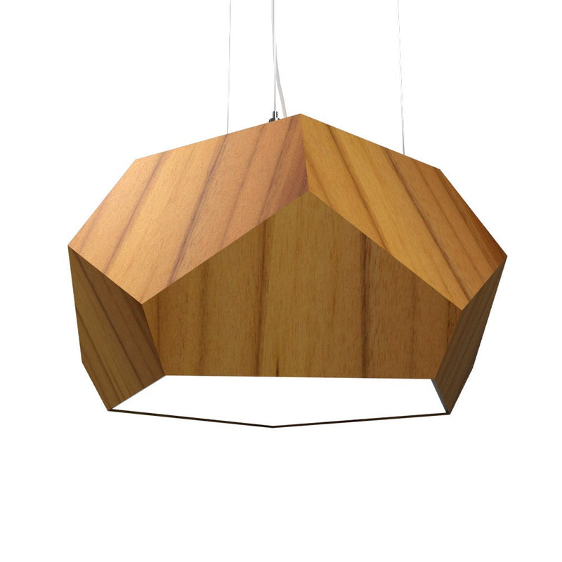 Accord Lighting 1226LED.12 LED Pendant, Teak
