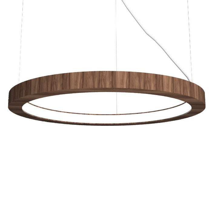 Accord Lighting 1318LED.18 LED Pendant, American Walnut
