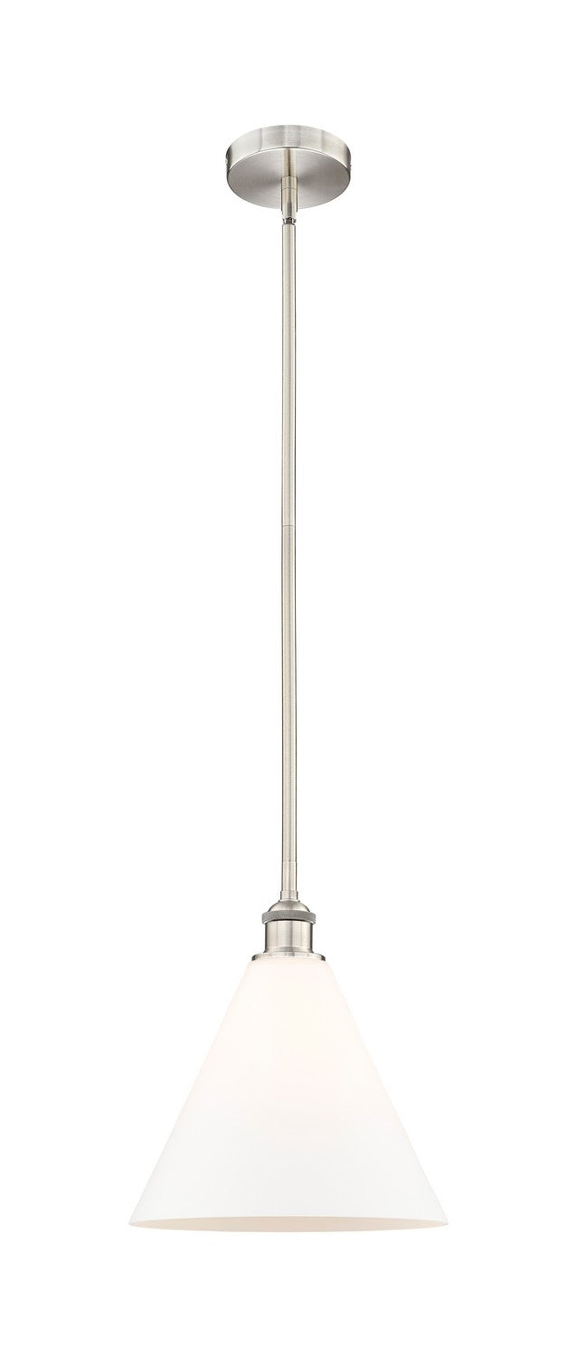 Innovations 616-1S-SN-GBC-121 One Light Mini Pendant, Brushed Satin Nickel
