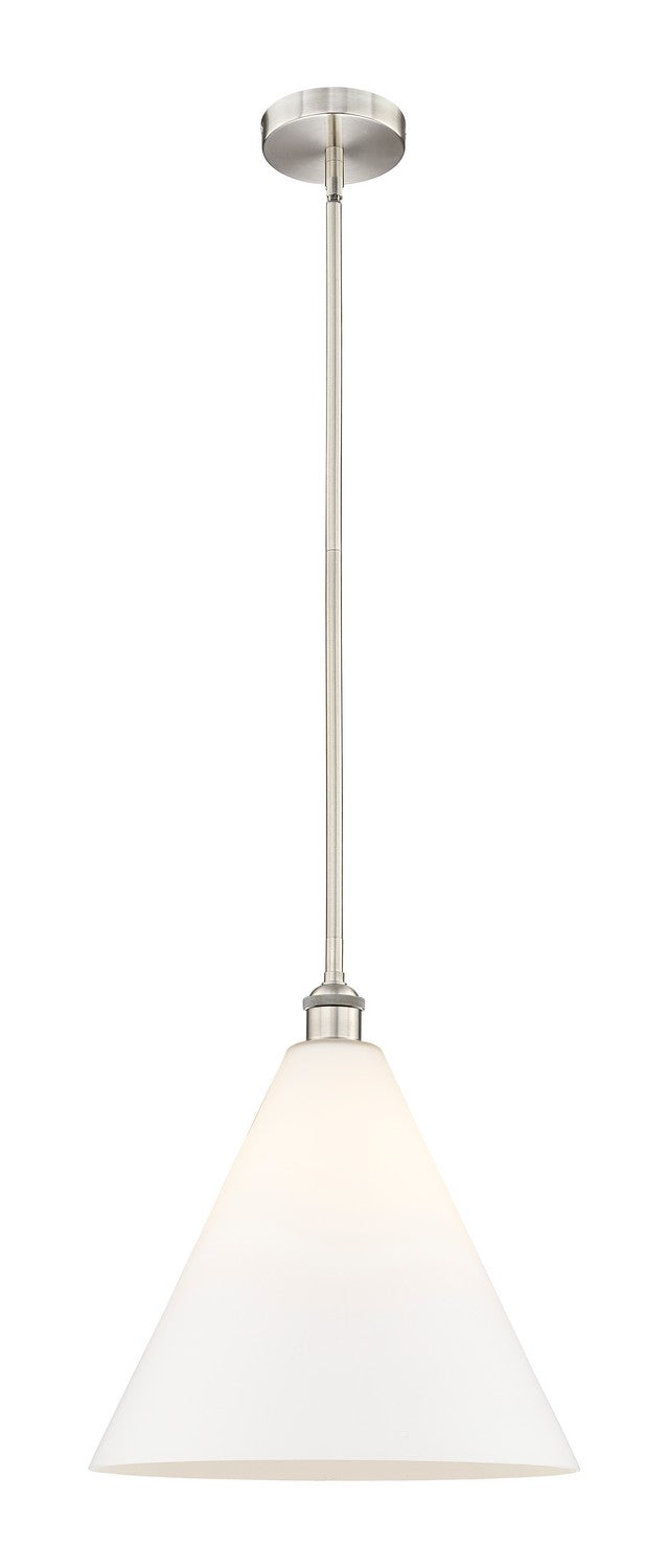 Innovations 616-1S-SN-GBC-161 One Light Pendant, Brushed Satin Nickel