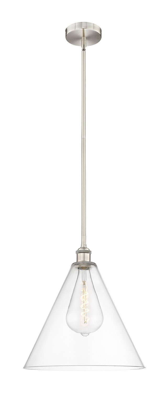 Innovations 616-1S-SN-GBC-162 One Light Pendant, Brushed Satin Nickel