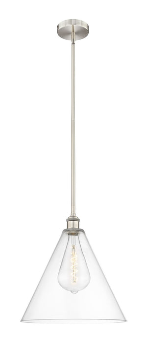 Innovations 616-1S-SN-GBC-162 One Light Pendant, Brushed Satin Nickel