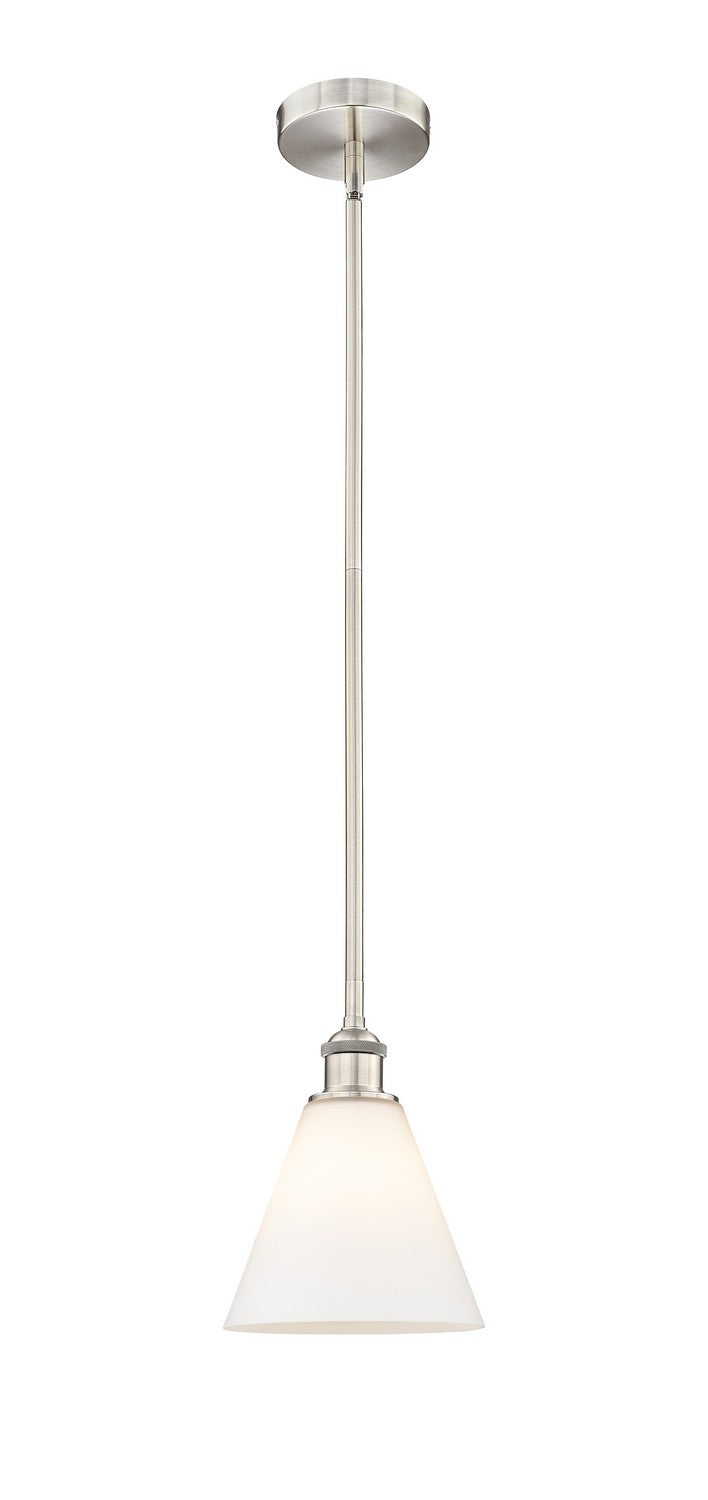 Innovations 616-1S-SN-GBC-81 One Light Mini Pendant, Brushed Satin Nickel