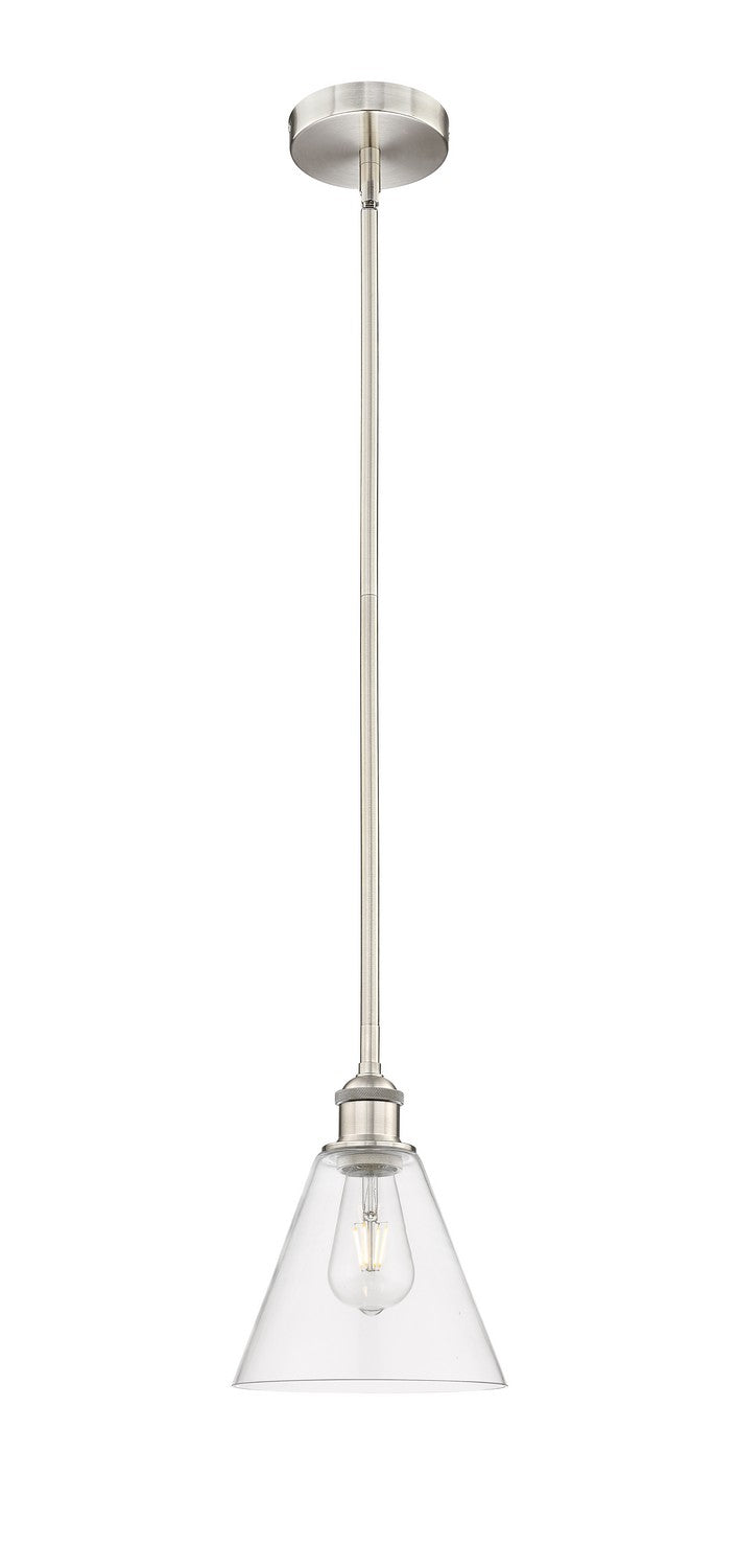 Innovations 616-1S-SN-GBC-82 One Light Mini Pendant, Brushed Satin Nickel