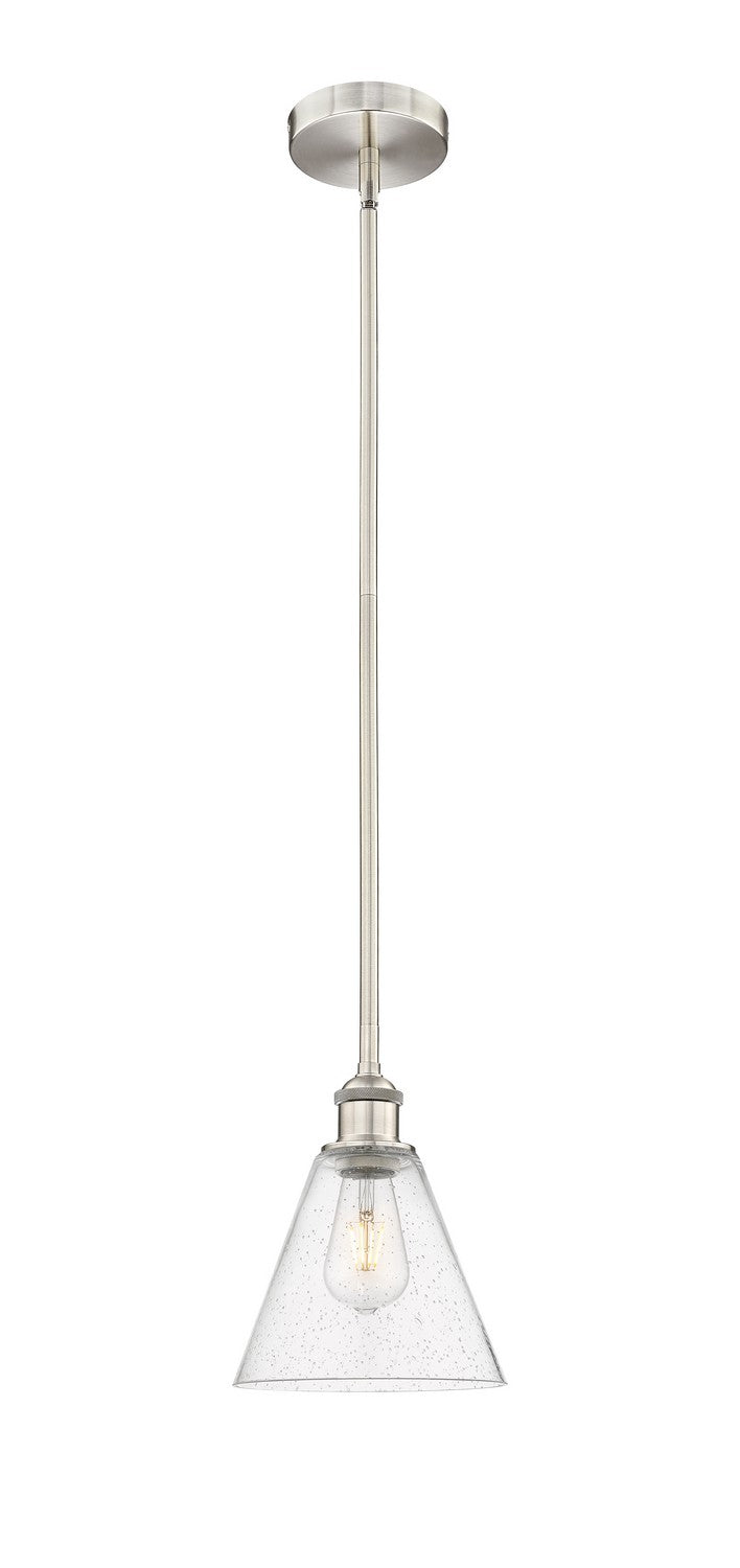Innovations 616-1S-SN-GBC-84 One Light Mini Pendant, Brushed Satin Nickel