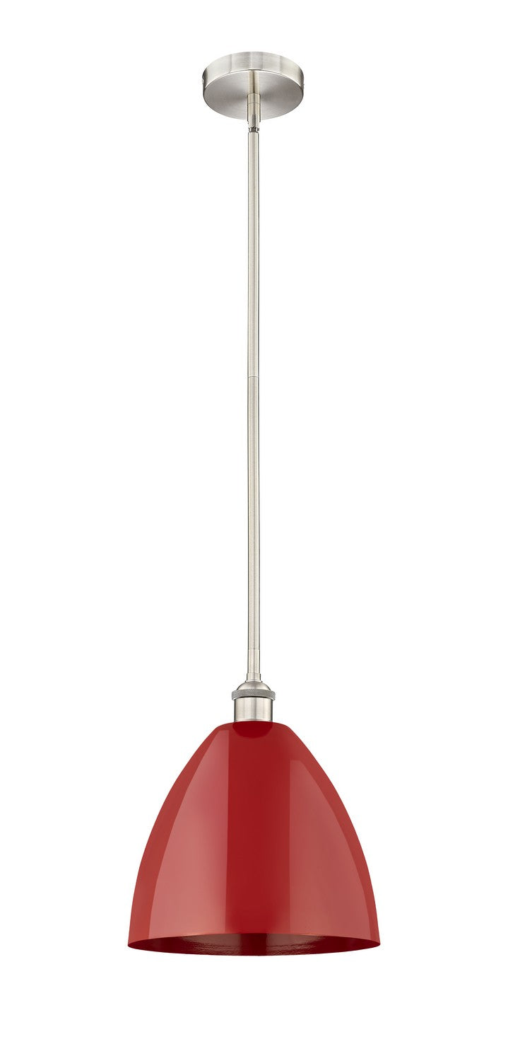 Innovations 616-1S-SN-MBD-12-RD One Light Mini Pendant, Brushed Satin Nickel