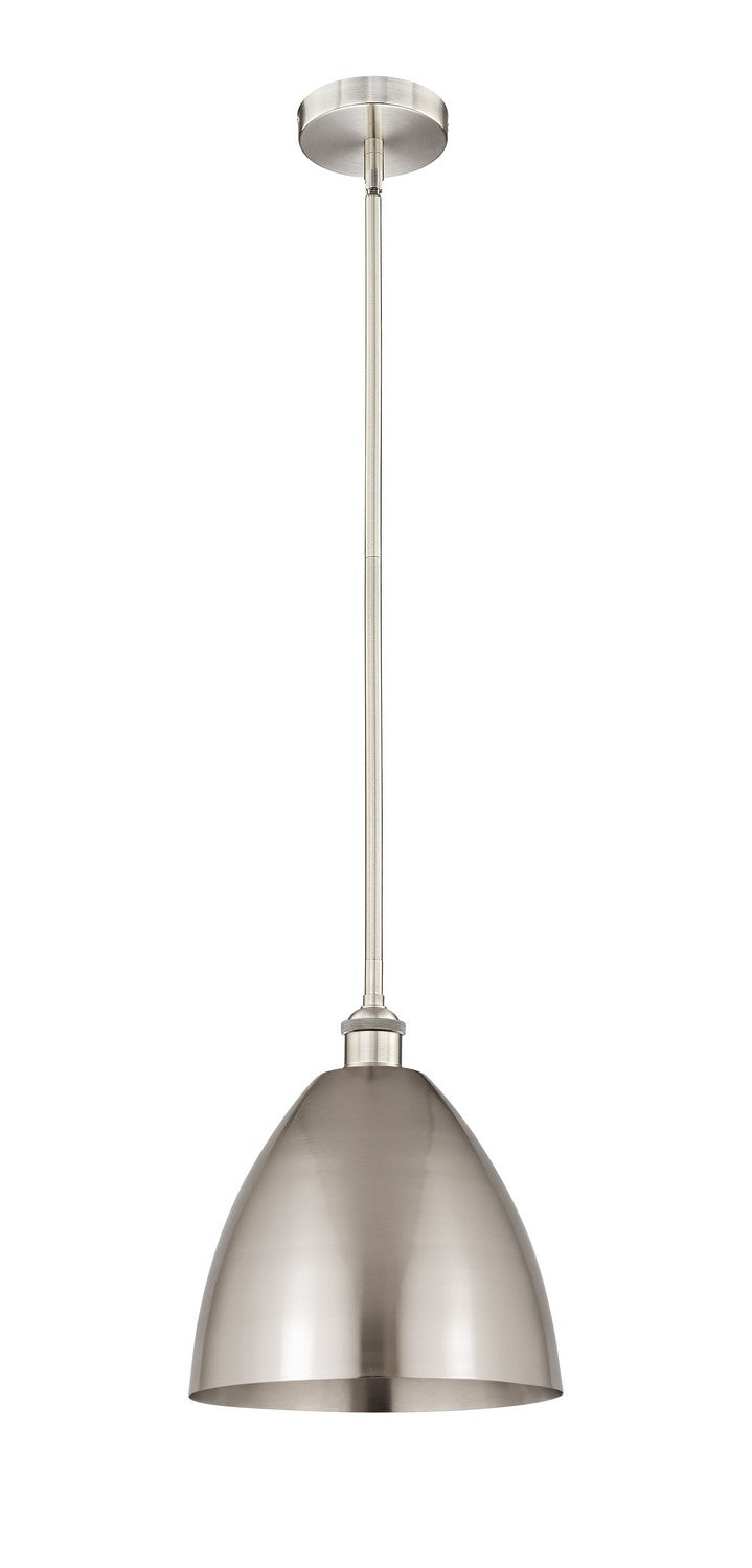 Innovations 616-1S-SN-MBD-12-SN One Light Mini Pendant, Brushed Satin Nickel