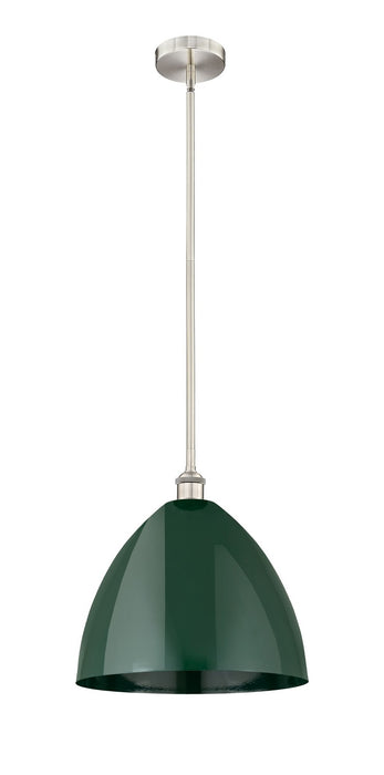 Innovations 616-1S-SN-MBD-16-GR One Light Mini Pendant, Brushed Satin Nickel