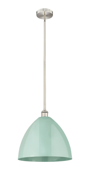 Innovations 616-1S-SN-MBD-16-SF One Light Mini Pendant, Brushed Satin Nickel