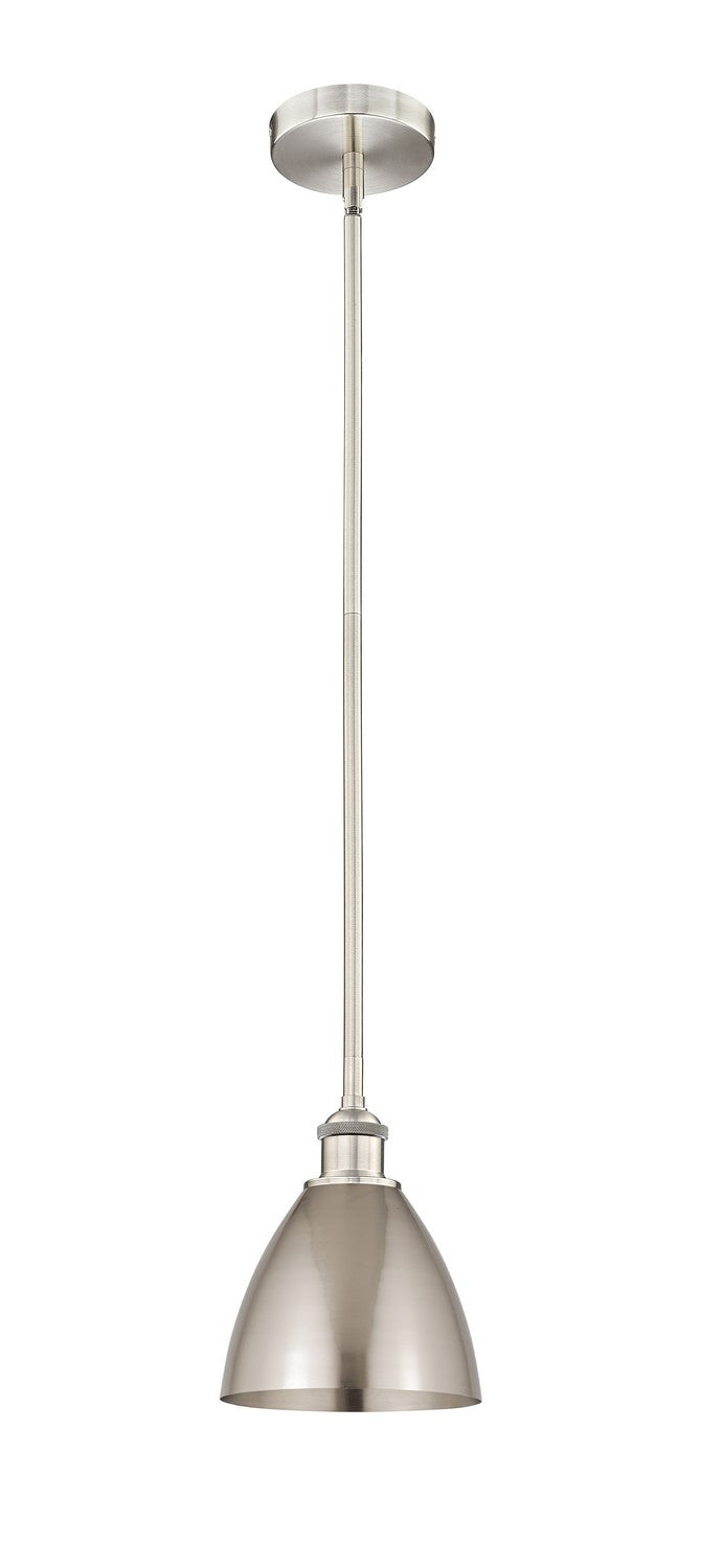 Innovations 616-1S-SN-MBD-75-SN One Light Mini Pendant, Brushed Satin Nickel
