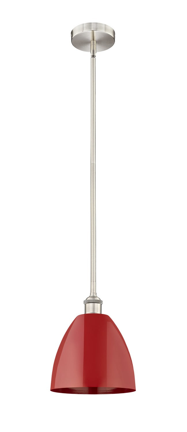 Innovations 616-1S-SN-MBD-9-RD One Light Mini Pendant, Brushed Satin Nickel