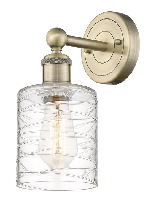Innovations 616-1W-AB-G1113 One Light Wall Sconce, Antique Brass