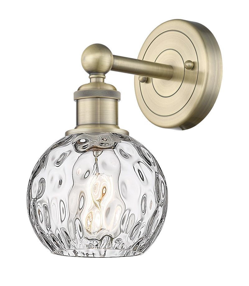 Innovations 616-1W-AB-G1215-6 One Light Wall Sconce, Antique Brass