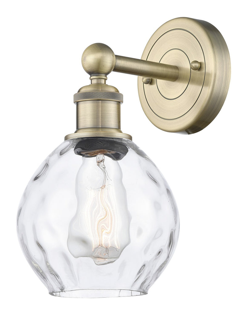 Innovations 616-1W-AB-G362 One Light Wall Sconce, Antique Brass