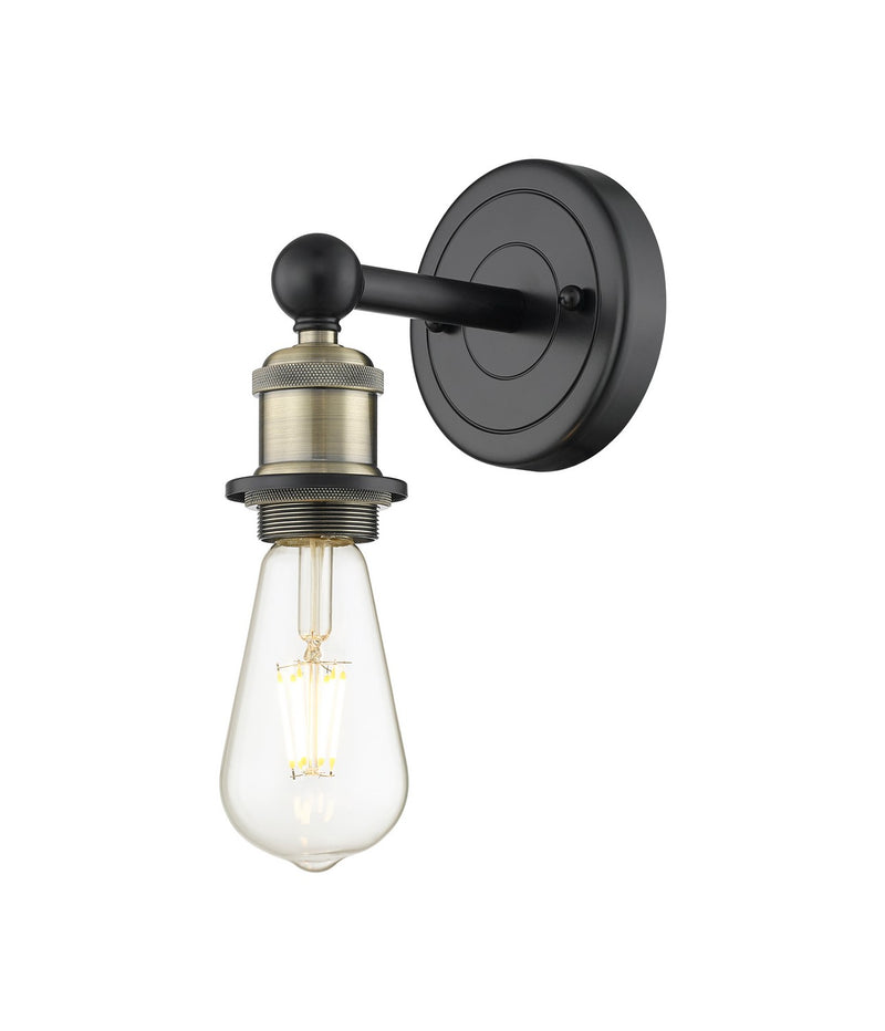 Innovations 616-1W-BAB One Light Wall Sconce, Black Antique Brass