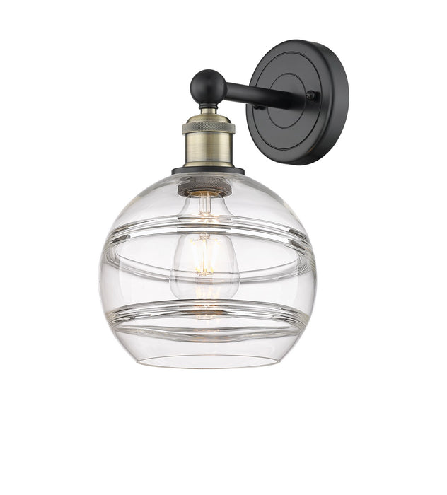 Innovations 616-1W-BAB-G556-8CL One Light Wall Sconce, Black Antique Brass