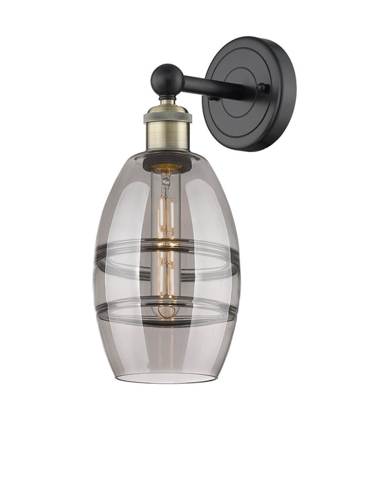 Innovations 616-1W-BAB-G557-6SM One Light Wall Sconce, Black Antique Brass