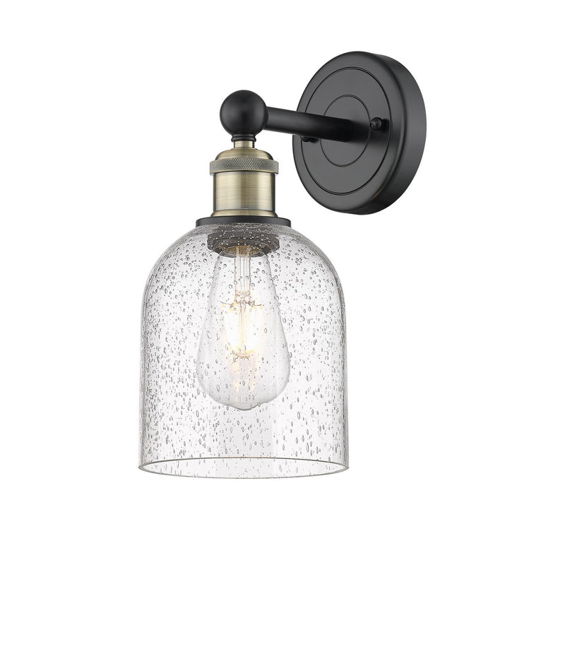 Innovations 616-1W-BAB-G558-6SDY One Light Wall Sconce, Black Antique Brass