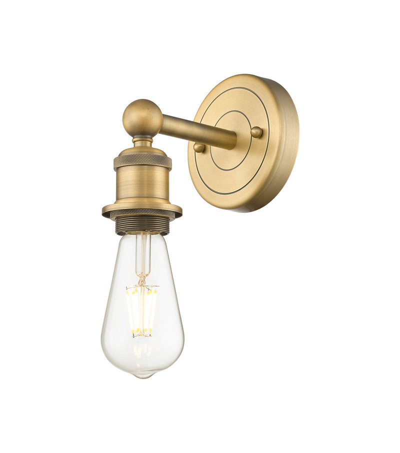 Innovations 616-1W-BB One Light Wall Sconce, Brushed Brass