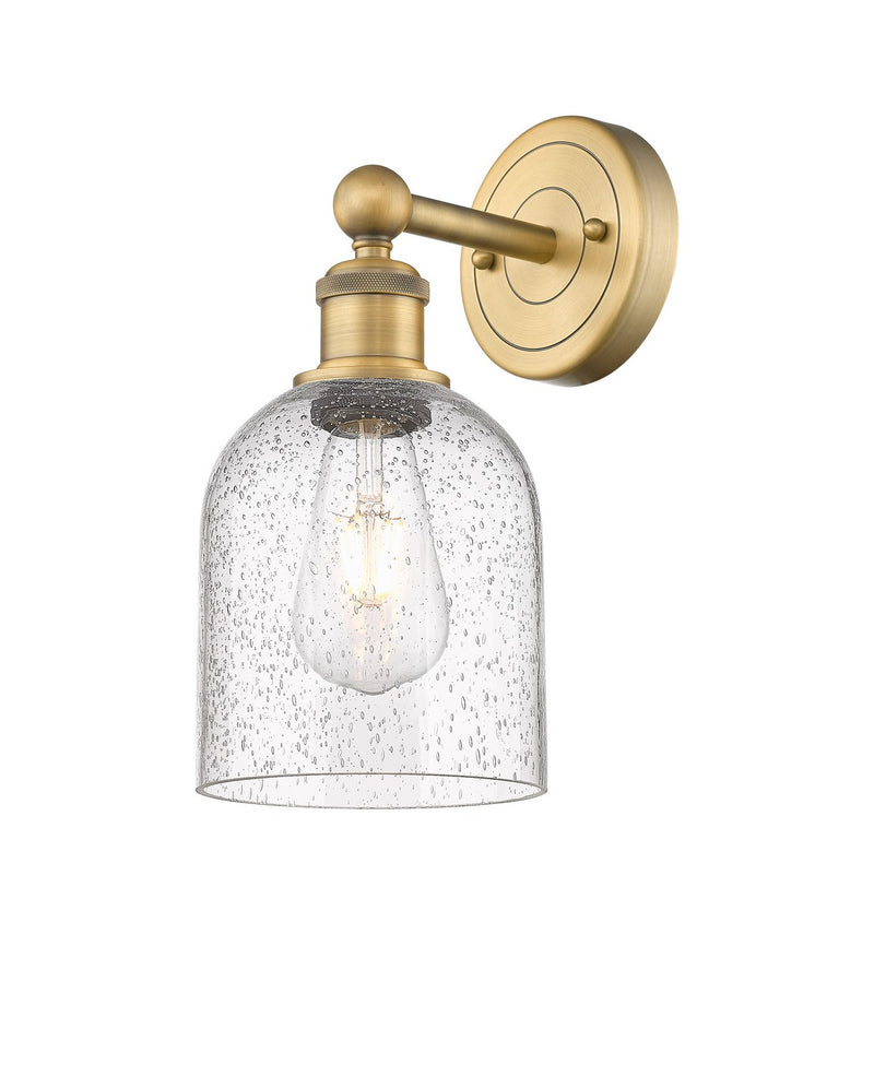Innovations 616-1W-BB-G558-6SDY One Light Wall Sconce, Brushed Brass
