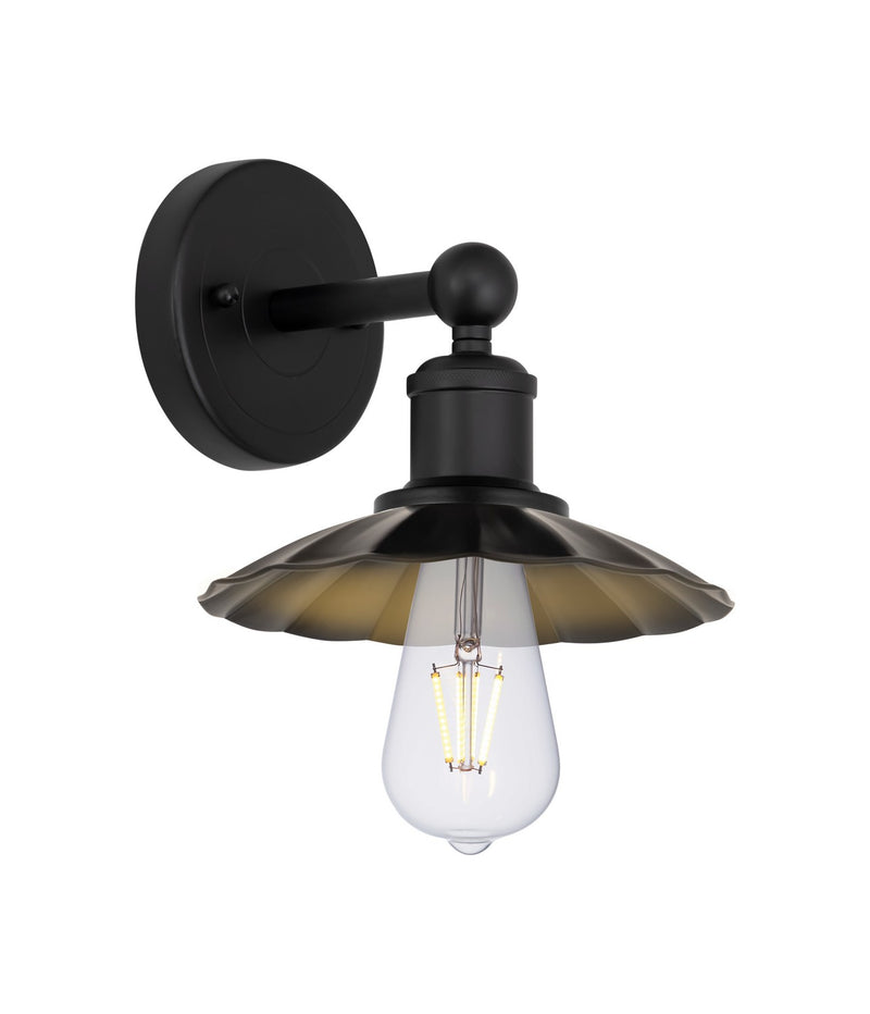 Innovations 616-1W-BK-M17-BK LED Wall Sconce, Matte Black