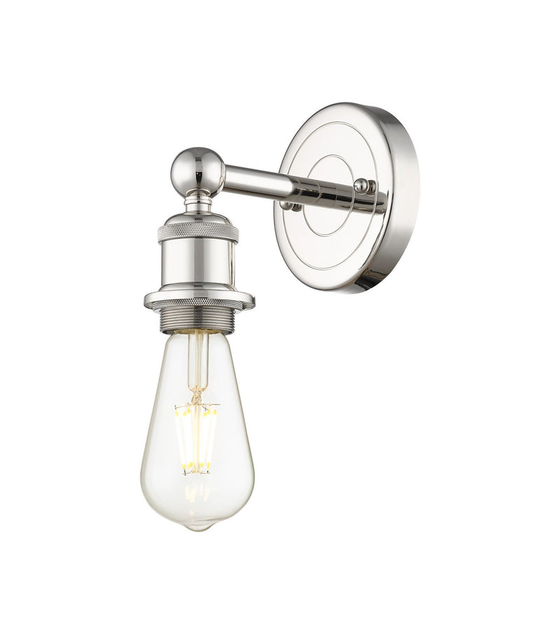 Innovations 616-1W-PN One Light Wall Sconce, Polished Nickel
