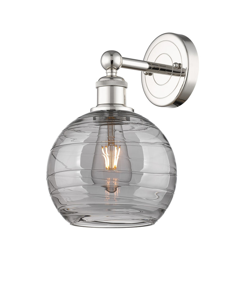 Innovations 616-1W-PN-G1213-8SM One Light Wall Sconce, Polished Nickel