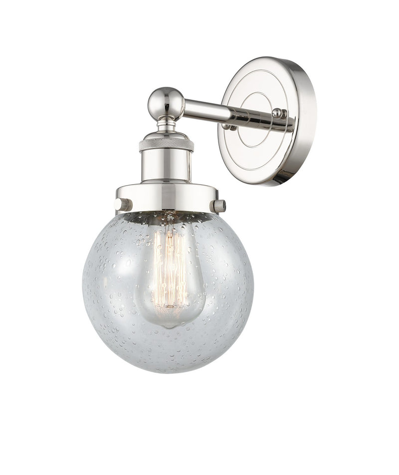 Innovations 616-1W-PN-G204-6 One Light Wall Sconce, Polished Nickel