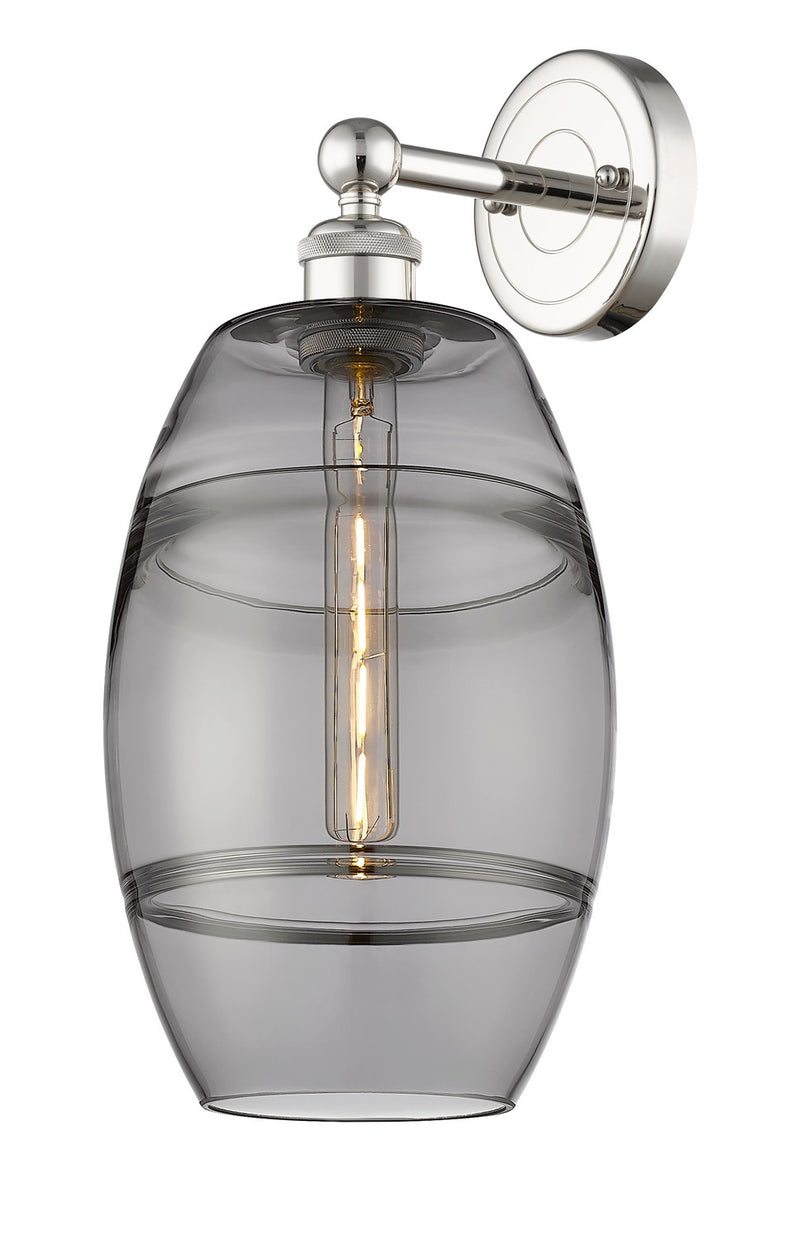 Innovations 616-1W-PN-G557-8SM One Light Wall Sconce, Polished Nickel
