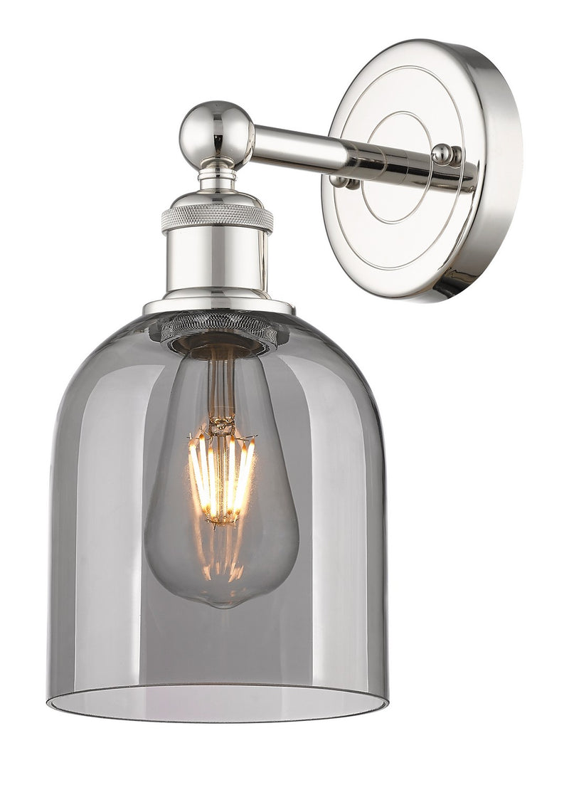 Innovations 616-1W-PN-G558-6SM One Light Wall Sconce, Polished Nickel