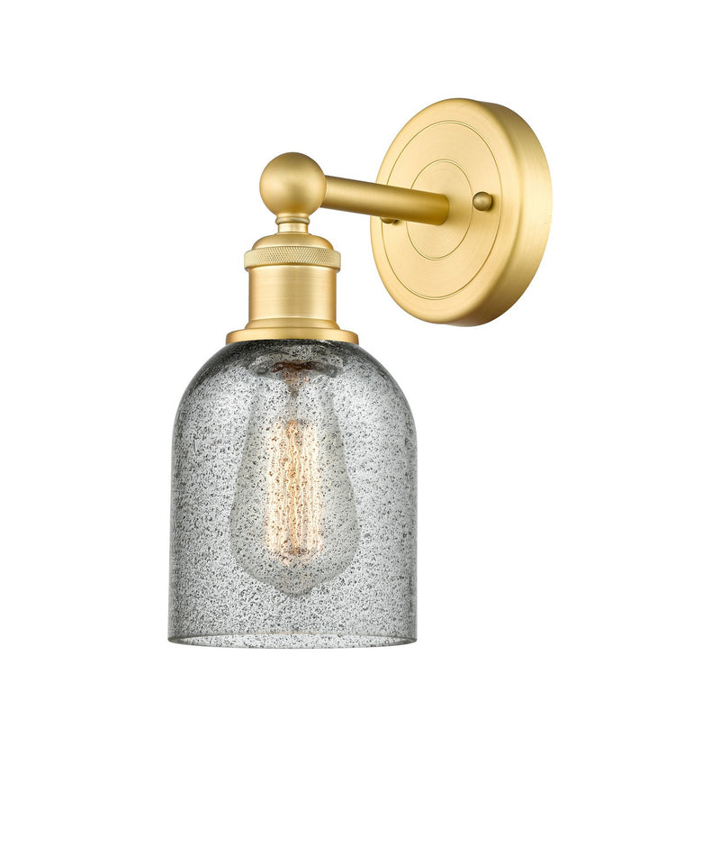 Innovations 616-1W-SG-G257 One Light Wall Sconce, Satin Gold