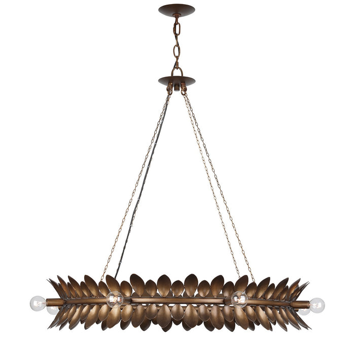 Savoy House 1-4681-8-102 Eight Light Chandelier, Patinated Bronze