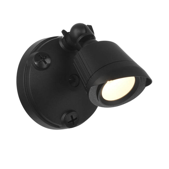Savoy House 4-FLOOD-A1-3000K-BK LED Single Flood Light, Black