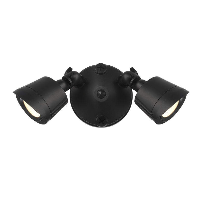 Savoy House 4-FLOOD-A2-3000K-BK LED Double Flood Light, Black