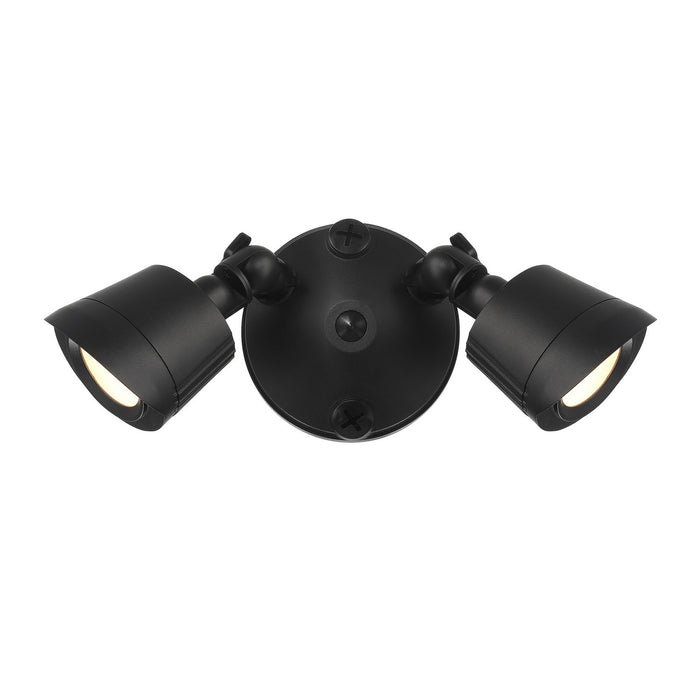 Savoy House 4-FLOOD-A2-3000K-BK LED Double Flood Light, Black