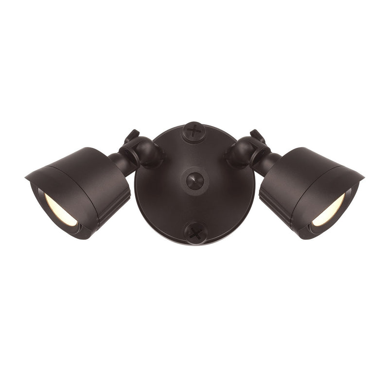 Savoy House 4-FLOOD-A2-3000K-BZ LED Double Flood Light, Bronze