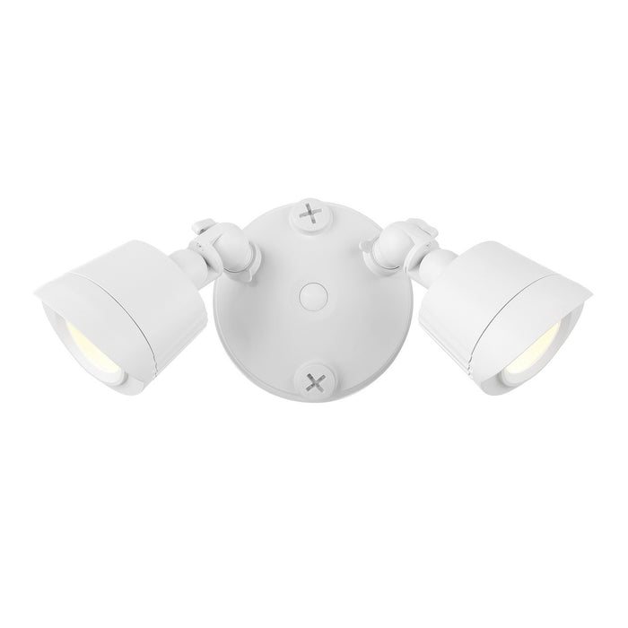Savoy House 4-FLOOD-A2-3000K-WH LED Double Flood Light, White