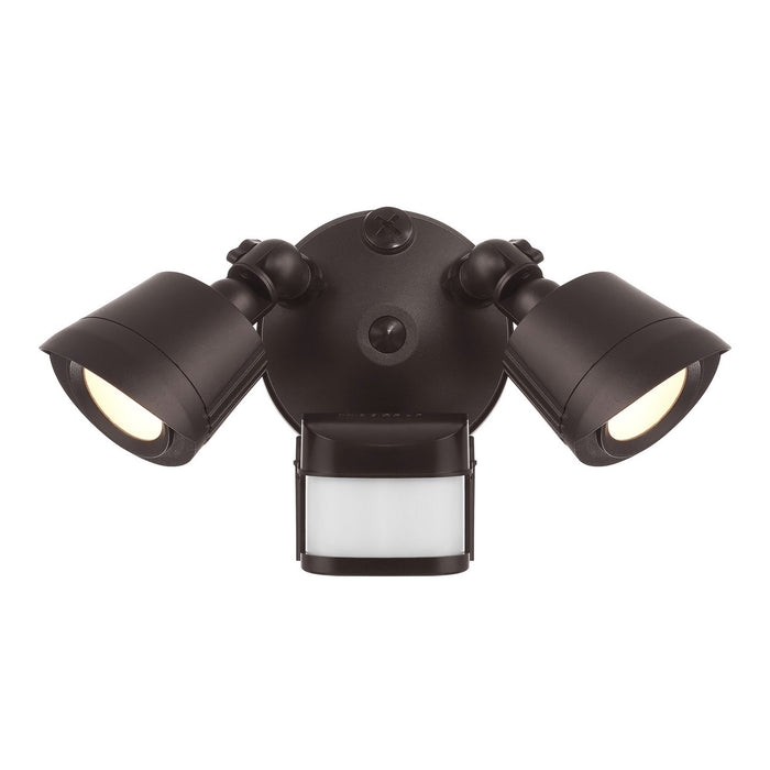 Savoy House 4-FLOOD-MS-A2-3000K-BZ LED Motion Sensored Double Flood Light, Bronze