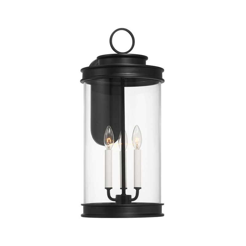 Savoy House 5-903-BK Three Light Outdoor Wall Lantern, Matte Black