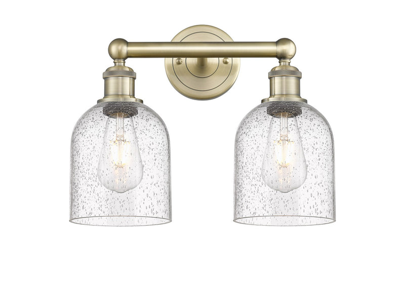 Innovations 616-2W-AB-G558-6SDY Two Light Bath Vanity, Antique Brass