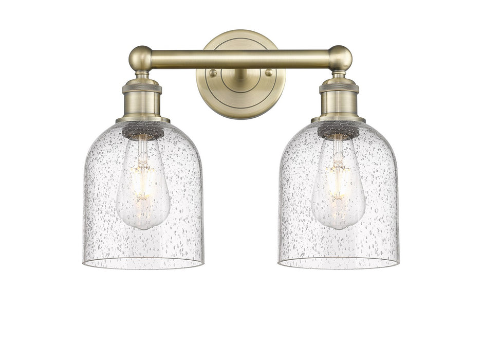 Innovations 616-2W-AB-G558-6SDY Two Light Bath Vanity, Antique Brass