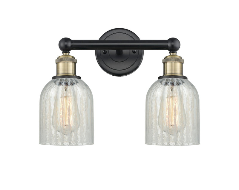 Innovations 616-2W-BAB-G2511 Two Light Bath Vanity, Black Antique Brass