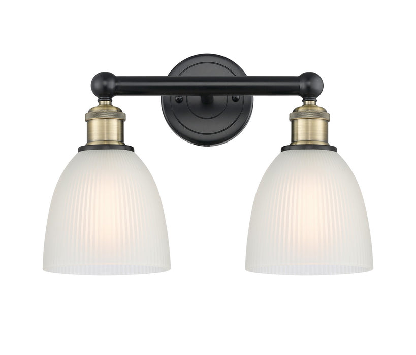 Innovations 616-2W-BAB-G381 Two Light Bath Vanity, Black Antique Brass