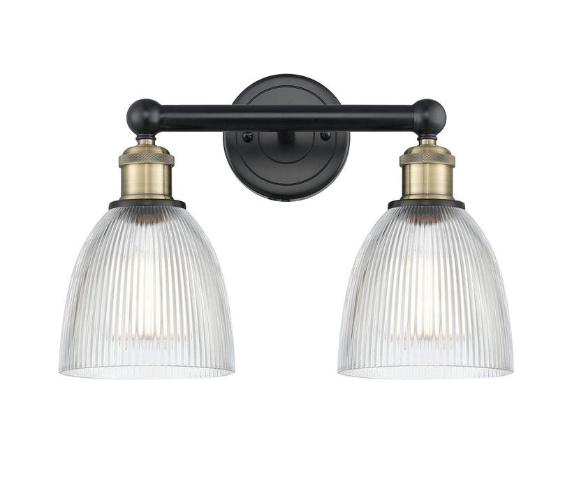 Innovations 616-2W-BAB-G382 Two Light Bath Vanity, Black Antique Brass