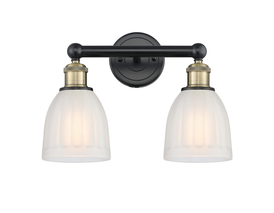 Innovations 616-2W-BAB-G441 Two Light Bath Vanity, Black Antique Brass