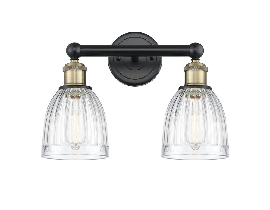 Innovations 616-2W-BAB-G442 Two Light Bath Vanity, Black Antique Brass