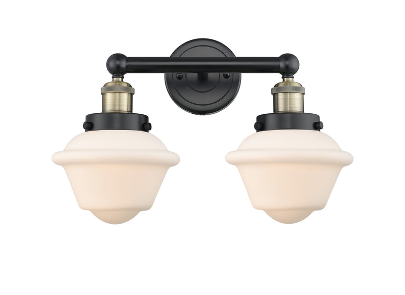 Innovations 616-2W-BAB-G531 Two Light Bath Vanity, Black Antique Brass