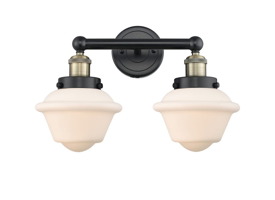 Innovations 616-2W-BAB-G531 Two Light Bath Vanity, Black Antique Brass