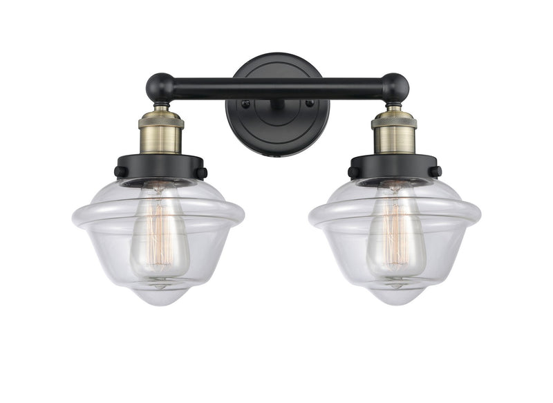 Innovations 616-2W-BAB-G532 Two Light Bath Vanity, Black Antique Brass